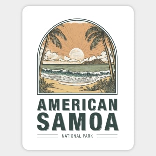 American Samoa National Park Sticker